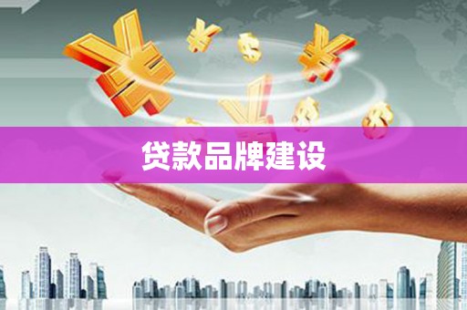 沙田贷款品牌建设