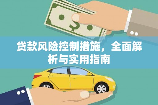 沙田贷款风险控制措施，全面解析与实用指南