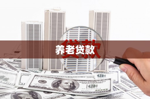 沙田养老贷款