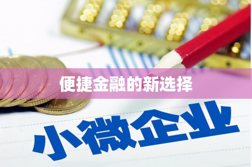 沙田便捷金融的新选择