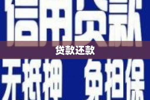 沙田贷款还款
