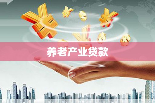 沙田养老产业贷款