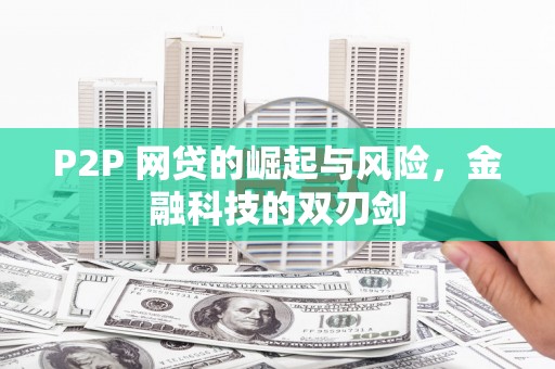 沙田P2P 网贷的崛起与风险，金融科技的双刃剑