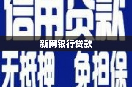 沙田新网银行贷款
