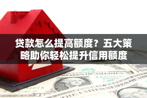 沙田贷款怎么提高额度？五大策略助你轻松提升信用额度