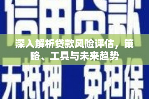 沙田深入解析贷款风险评估，策略、工具与未来趋势