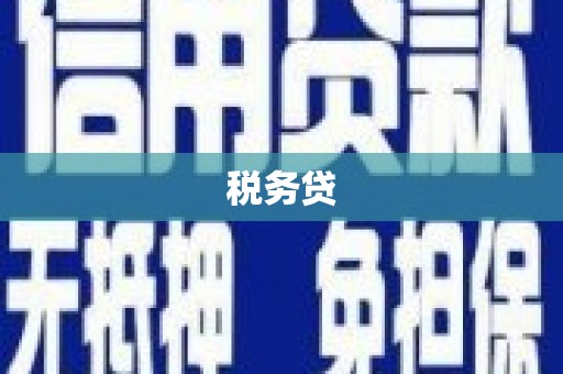 沙田税务贷