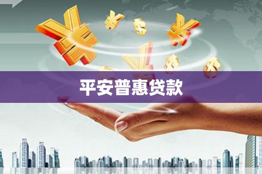 沙田平安普惠贷款