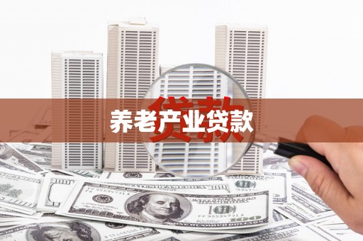 沙田养老产业贷款