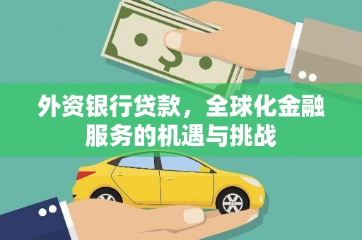沙田外资银行贷款，全球化金融服务的机遇与挑战