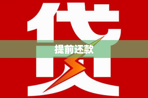 沙田提前还款
