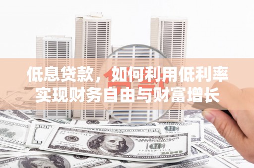 沙田低息贷款，如何利用低利率实现财务自由与财富增长