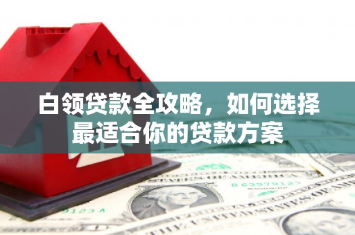沙田白领贷款全攻略，如何选择最适合你的贷款方案